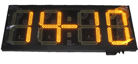 Large LED GPS clock